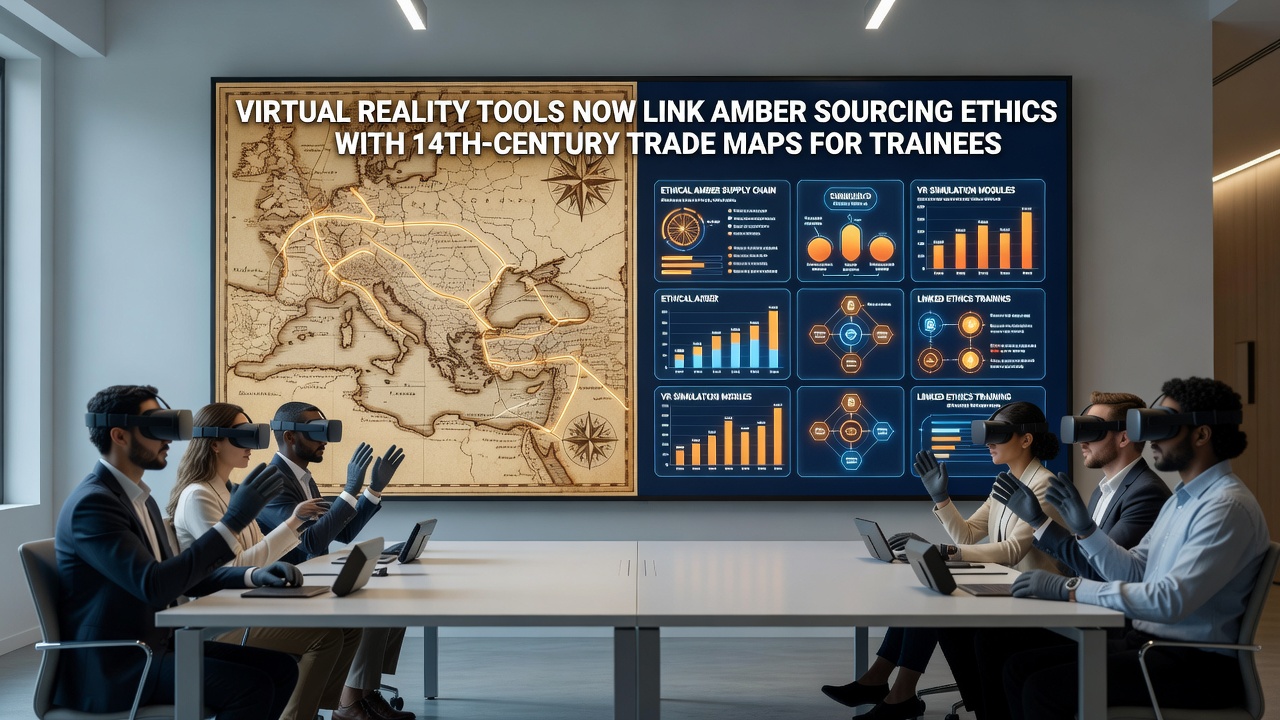 Training Programs Adopt VR to Bridge Historical Trade Data and Modern Amber Ethics